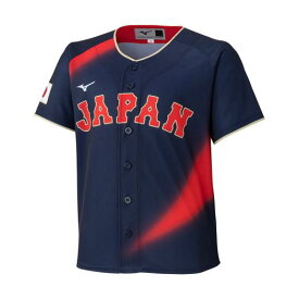 プリント ユニフォーム ジュニア ビジター 2026 WORLD BASEBALL CLASSIC TM ミズノ公式 ミズノ MIZUNO 侍ジャパン プリントユニフォーム