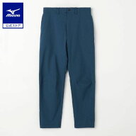 ミズノ公式 MIZUNO BUDDYストレッチ撥水テーパードパンツ ユニセックス セーラーブルー