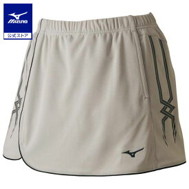 ミズノ公式 スカート ラケットスポーツ/レディース シルバーグレー クリアランス