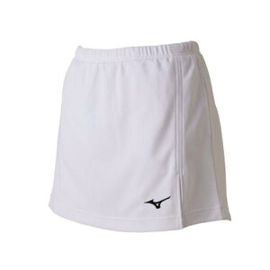 ミズノ公式 スカート ラケットスポーツ/レディース ホワイト