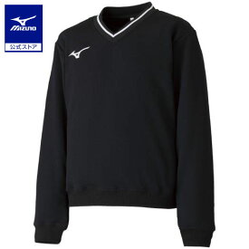 ミズノ公式 スウェットシャツ ジュニア ブラック