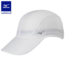 ミズノ公式 ランニングキャップ ユニセックス ホワイト