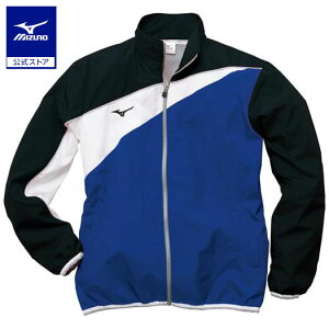 ミズノ公式 トレーニングクロスシャツ ユニセックス サーフブルー×ブラック