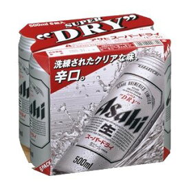 【新】アサヒスーパードライ500缶6本パック