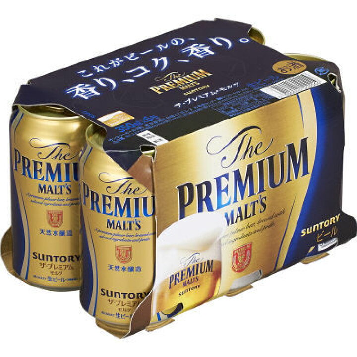 楽天市場】サントリー ザ・プレミアムモルツ350ML×6缶パック 