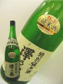 澤乃泉　特別純米酒　1．8L