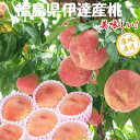 1.7kg箱（5〜9玉）　福島県　伊達産　桃　もも　（ 　暁星　 あかつき　 まどか　幸あかね　ゆめかおり　など時期にあった品種　）　 熨斗　のし　御中元　お中元　（九州は送料600円増し）