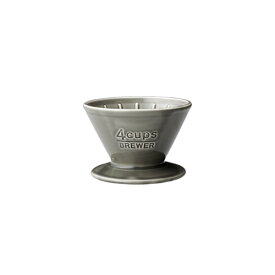 KINTO キントー SLOW COFFEE STYLE スローコーヒースタイル ブリューワー 4cps （グレー）