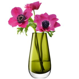 LSA FLOWER COLOUR BUD VASE 【グリーン】 H140mm ＜箱入り＞【ベース.花瓶】