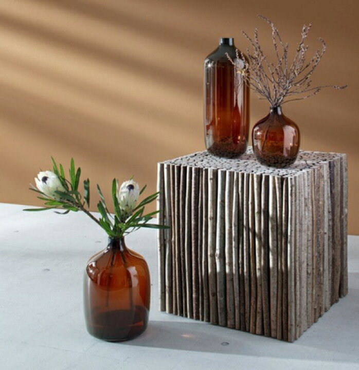 楽天市場】LSA VESSELVessel Vase ベース（花瓶）H27cm【ブラウン  
