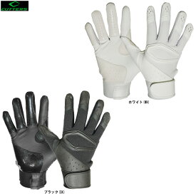 ◆メール便対応商品◆CUTTERS（カッターズ）パワーコントロール4.0ソリッド 両手用（B444S）（野球/ベースボール/ソフトボール/バッティンググローブ/バッティンググラブ/バッティング手袋/打撃手袋/革手/一般用/高校野球対応）