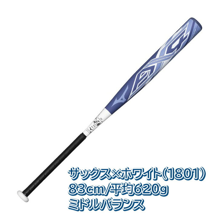 楽天市場】MIZUNO（ミズノ）限定 ソフト3号ゴムボール用バット AX4 