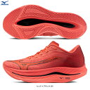 MIZUNO（ミズノ）WAVE REBELLION FLASH 2 ウエーブリベリオンフラッシュ2（J1GC2436）（ランニングシューズ/マラソン/ジョギング/陸上/レーシング/スポーツ/トレーニング/部活/スニーカー/靴/軽量/2E相当/男女兼用/ユニセックス）