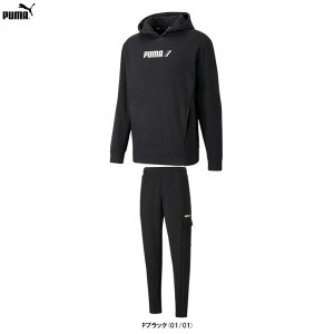 PUMA(プーマ)RAD/CAL ウィンタライズド フーディ パンツ 上下セット(846547/846550)(スポーツ/トレーニング/ランニング/セットアップ/フード付/パーカー/裏起毛/長袖/男性用/メンズ)