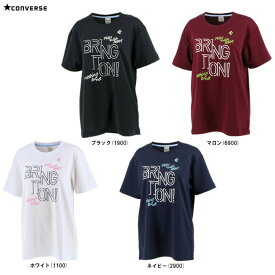 ◆メール便対応商品◆CONVERSE（コンバース）ウィメンズ プリントTシャツ（CB321353）（バスケットボール/バスケ/スポーツ/トレーニング/ウェア/プラシャツ/半袖/女性用/レディース）