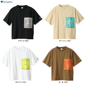 ◆メール便対応商品◆Champion（チャンピオン）ウィメンズ ショートスリーブポケットTシャツ（CWV316）（トレーニング/スポーツ/カジュアル/ウォーキング/ランニング/ジョギング/フィットネス/ジム/半袖/女性用/レディース）