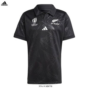 adidas(アディダス)オールブラックス ラグビー ホーム ジャージー(DCF10)(スポーツ/ラグビー/トレーニング/ランニング/部活/ウェア/トップス/半袖/男性用/メンズ)