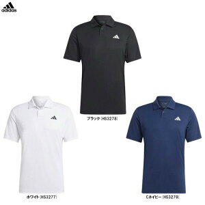 ◆メール便対応商品◆adidas(アディダス)M TENNIS CLUB ポロシャツ(MLE69)(スポーツ/テニス/シャツ/トップス/半袖/カジュアル/吸汗速乾/男性用/メンズ)