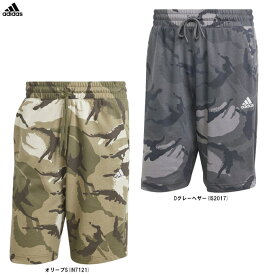 ◆メール便対応商品◆adidas（アディダス）ESS BL CAMO ショーツ（KNR02）（スポーツ/トレーニング/ランニング/ハーフパンツ/ショートパンツ/ボトムス/男性用/メンズ）