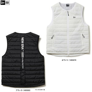 NEW ERA(ニューエラ)インサレーティッド ベスト(146698)(ゴルフ/スポーツ/トレーニング/ウェア/アウター/インナーベスト/防寒/保温/男性用/メンズ)