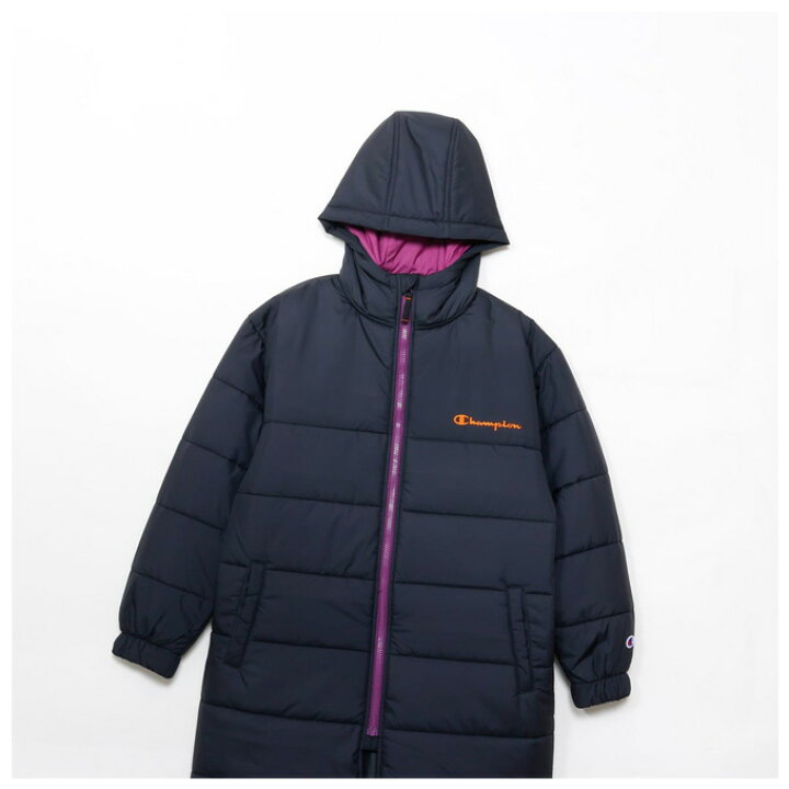 楽天市場】Champion（チャンピオン）キッズ ジップフーデッドロング 