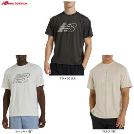 ◆メール便対応商品◆New Balance（ニューバランス）オーバーサイズズドショートスリーブTシャツ（AMT51510）（スポーツ/トレーニング/フィットネス/吸汗速乾/半袖/ウェア/男性用/メンズ）