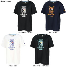 ◆メール便対応商品◆CONVERSE（コンバース）ガールズプリントTシャツ（CB341352）（スポーツ/バスケットボール/トレーニング/半袖/ウェア/吸汗速乾/女性用/レディース）