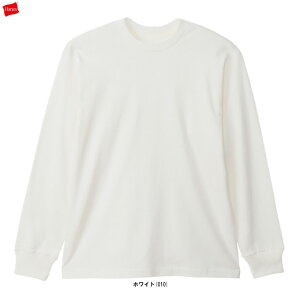 Hanes�i�w�C���Y�jT-SHIRTS SHIRO �N���[�l�b�N�����O�X���[�uT�V���c�iHM4A201�j�i�X�|�[�c/�g���[�j���O/����/�g�b�v�X/�J�W���A��/����T/�j���p/�����Y�j