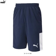 ◆メール便対応商品◆【ネイビーのみ】PUMA（プーマ）ESS ハーフパンツ（845682）（サッカー/フットサル/…