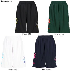 ◆メール便対応商品◆CONVERSE（コンバース）ガールズプラクティスパンツ(ポケット付き)（CB342852）（スポーツ/バスケットボール/トレーニング/ハーフパンツ/吸汗速乾/ウェア/女性用/レディース）