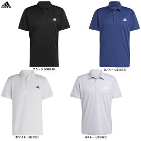 ◆メール便対応商品◆adidas（アディダス）テニス 半袖 ポロシャツ（EVT54）（スポーツ/テニス/フィットネス/シャツ/トップス/半袖/カジュアル/男性用/メンズ）