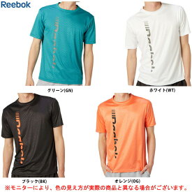 ◆メール便対応商品◆Reebok（リーボック）UVラッシュTシャツ（420764）（スポーツ/トレーニング/フィットネス/ランニング/ウェア/半袖/男性用/メンズ）