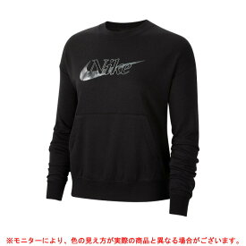 NIKE（ナイキ）ウィメンズ アイコン クラッシュ シーズナル クルー フリース（CU6476）（スポーツ/トレーニング/フィットネス/ランニング/カジュアル/ウェア/長袖/女性用/レディース）