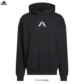 adidas（アディダス）アンソニー・エドワーズ ビリーブ ザット パーカー（LBX91）（バスケ/スポーツ/トレーニング/カジュアル/フレンチテリー/スウェット/ウェア/長袖/フードあり/裏毛/男性用/メンズ）