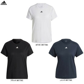 ◆メール便対応商品◆adidas（アディダス）W TR-ES クルー Tシャツ（NEN26）（スポーツ/トレーニング/ランニング/エクササイズ/半袖/吸汗速乾/トップス/女性用/レディース）