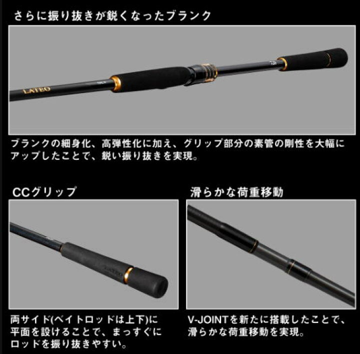 楽天市場】【大型商品（220サイズ）】 【ダイワ】2024ラテオ 93M・K 