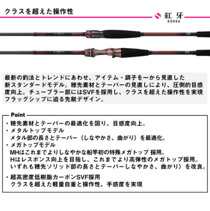 楽天市場】【ダイワ】2025 紅牙 テンヤゲーム MX H-235・J 