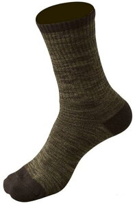 【防寒着】【ハヤブサ・フリーノット】2021レイヤーテックミドルソックス 先丸 Y5140カラー:64.オリーブサイズ:22〜24cm【4993722005124】