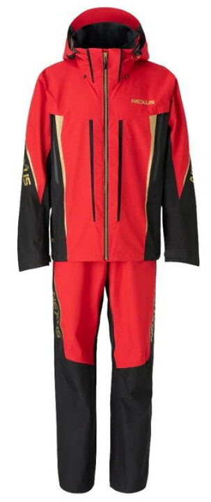 【シマノ】2022ネクサス ゴアテックス レインスーツ EX RA-101Vカラー:レッドサイズ:2XL【4969363654281】 | 水谷つり具 楽天市場支店