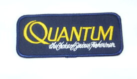 【QUANTUM】クアンタム ロゴワッペンカラー：ネイビーゴールドサイズ(cm)：約11．3×4．7