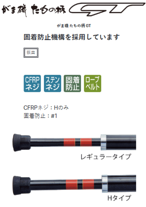 がま磯たもの柄GT630