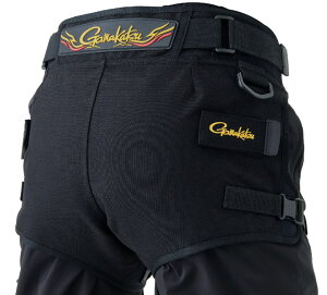 【がまかつ】2024CORDURA(R) ヒップガード(ローバックタイプ) GM3727カラー:ブラックサイズ:L【4549018746082】