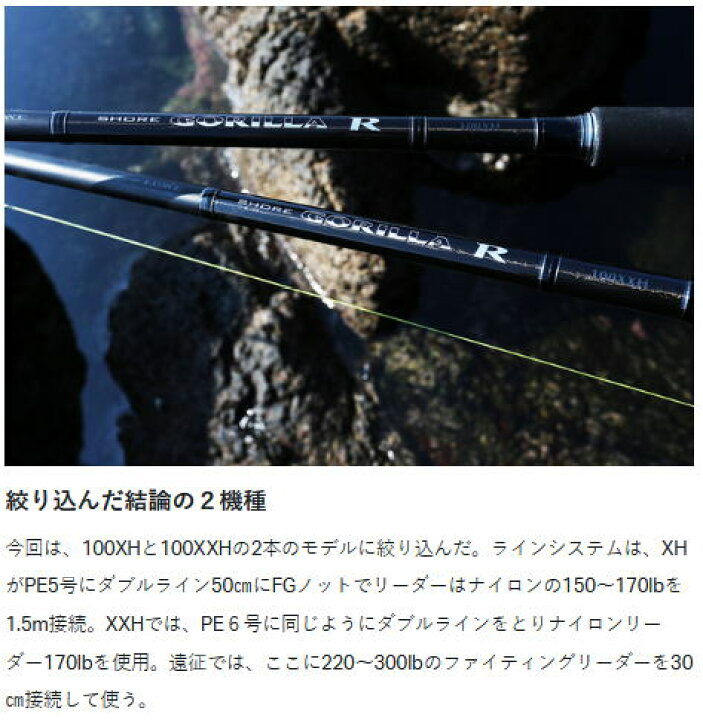 楽天市場】【大型商品（220サイズ）】【がまかつ】ラグゼ ショアゴリラ 