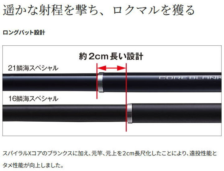 楽天市場】【シマノ】21 鱗海 スペシャル 0.6-500【4969363259608 