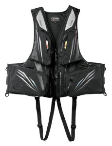 【がまかつ】2025アルテマシールドプロ フローティングベスト品名コード:GM6005カラー:ブラック×ブラックサイズ:LL【4549018784473】