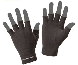 【ハヤブサ・フリーノット】2021 レイヤーテック インナーグローブ5本カットY4609カラー:90.ブラックサイズ:S【4993722157274】