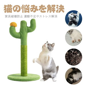 爪とぎポール 猫おもちゃ 猫つめとぎポール おしゃれ 猫爪研ぎポール キャットタワー サボテン 爪研ぎ 猫 猫爪とぎポール