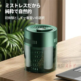 アロマ対応 2L大容量 最大15畳 3重除菌 USB 360°加湿機 3モード お手入れ 簡単 静音 乾燥 ウイルス対策