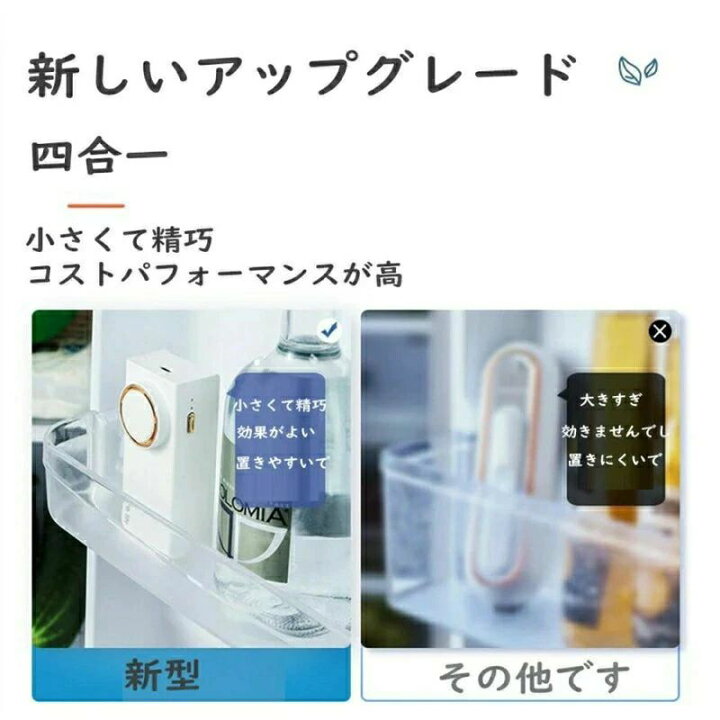楽天市場】オゾン発生器 脱臭機 冷蔵庫 小型 オゾン 消臭機 usb充電式 