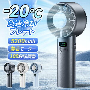手持ち扇風機 ハンド扇風機 瞬間冷感 冷却プレート ハンディファン 携帯扇風機 2025新品 \1000円OFFクーポン/